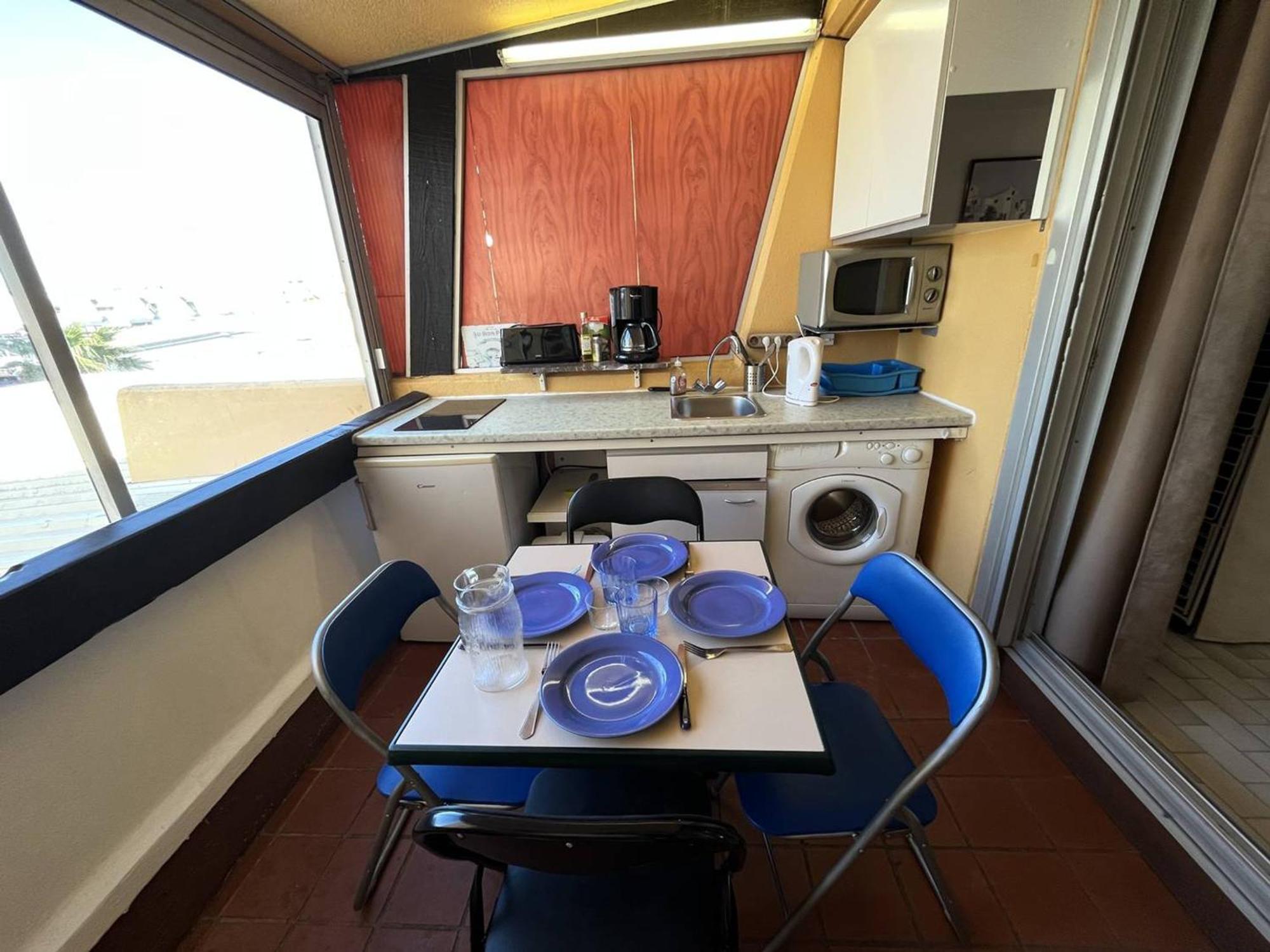 Studio Naturiste Avec Parking Au Cap D'Agde, Proche Plage - Fr-1-249A-15 Apartamento Exterior foto